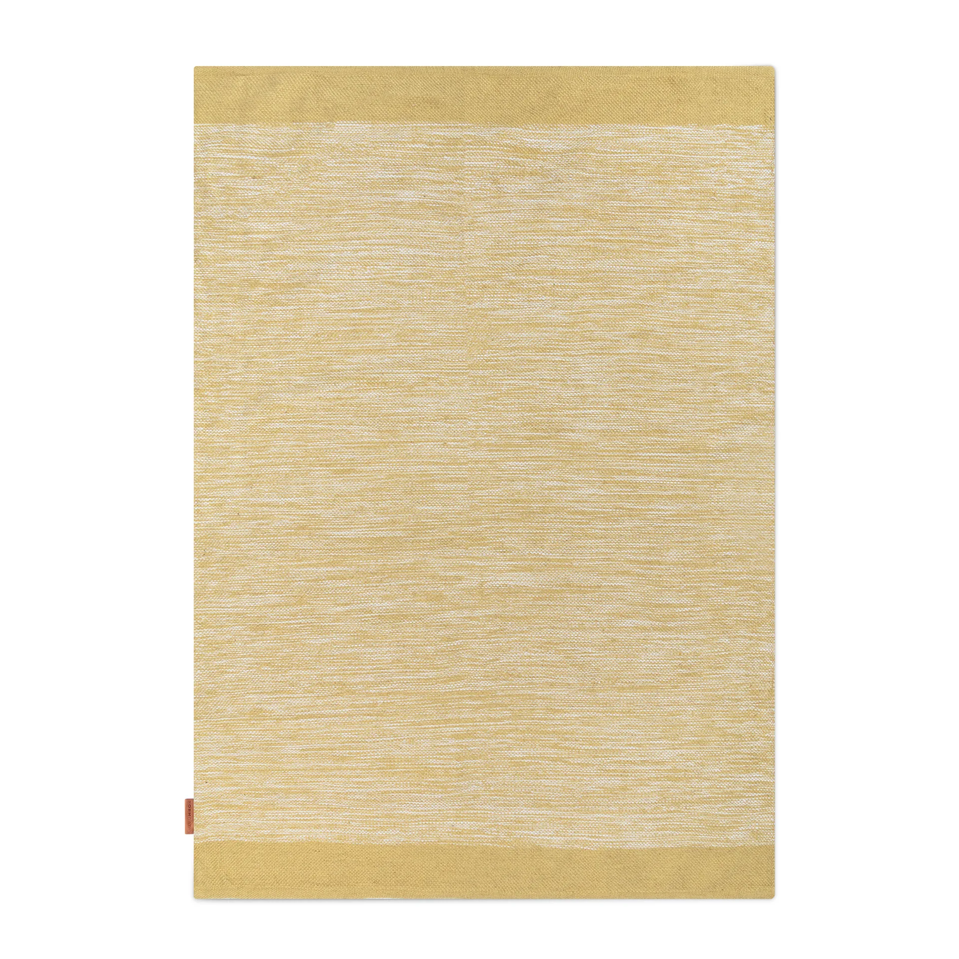 Melange matta 140x200 cm, Dusty yellow Formgatan