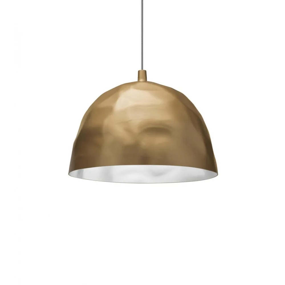 Bump pendel, gold Foscarini