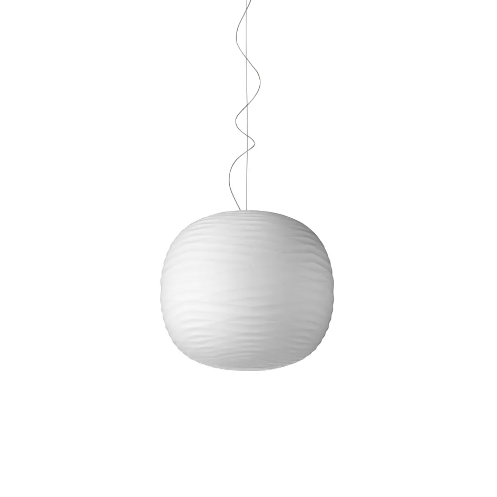 Gem pendel, vit, led Foscarini