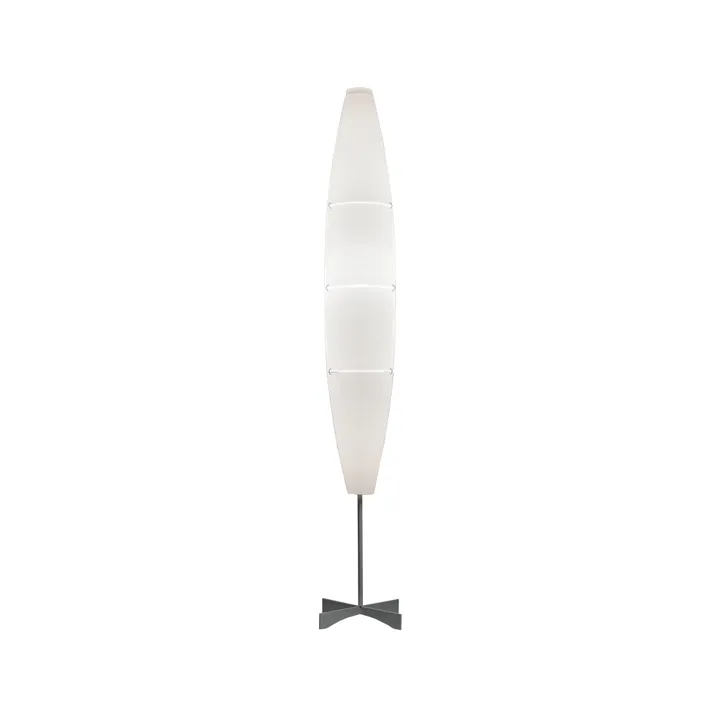 Havana golvlampa - bianco, aluminium - Foscarini