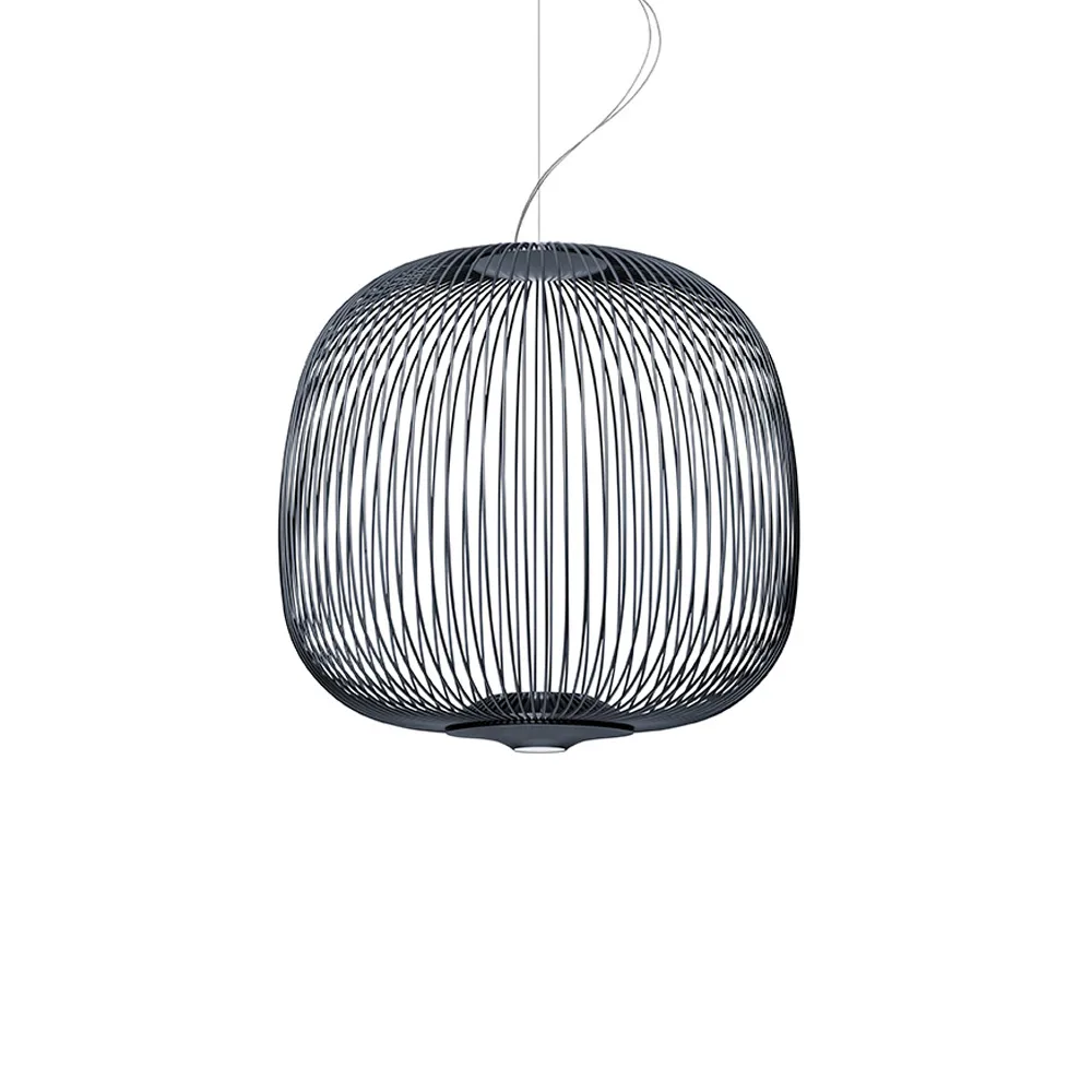 Spokes 2 Midi MyLight pendel, grå, dimbar Foscarini