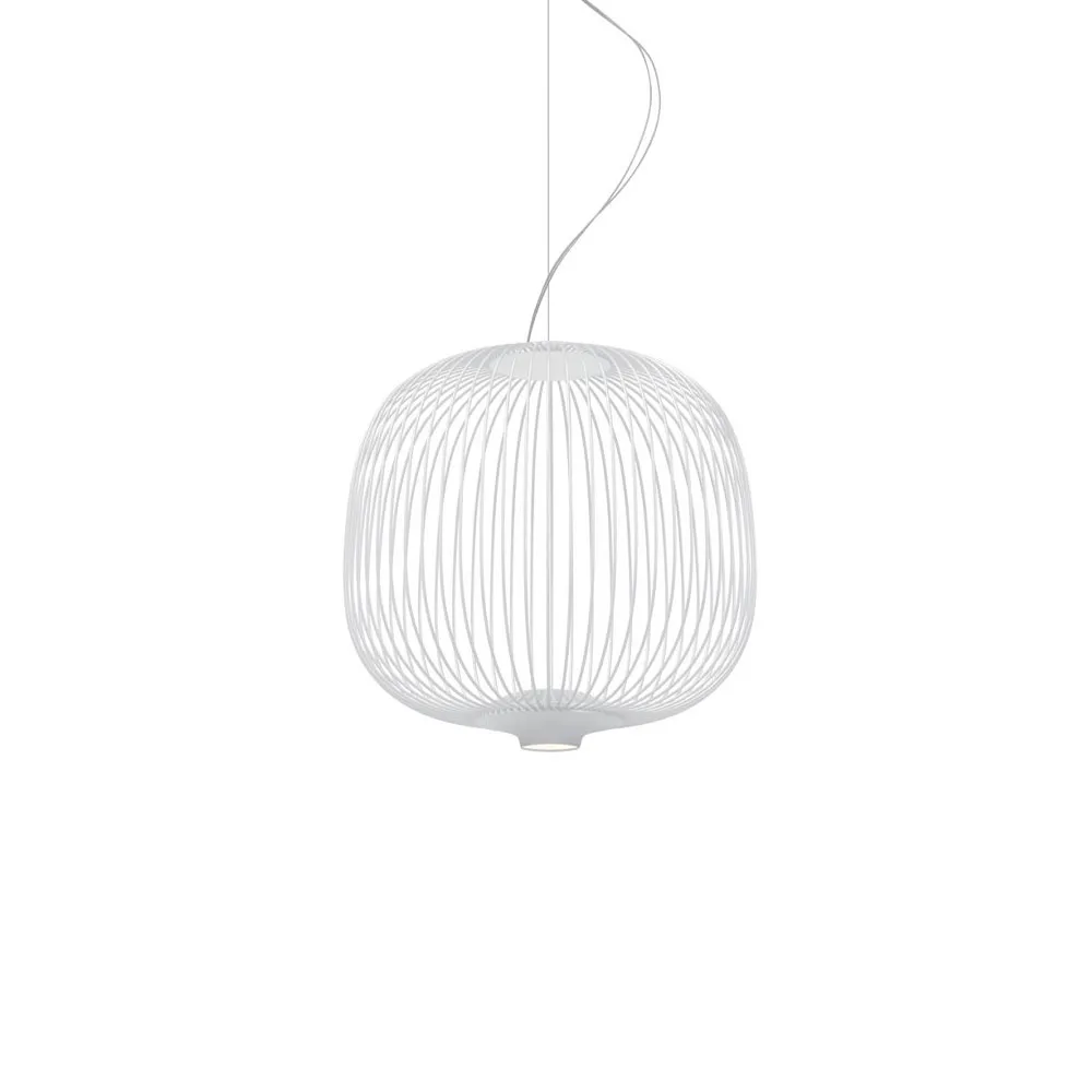 Spokes 2 Piccola MyLight pendel, vit Foscarini