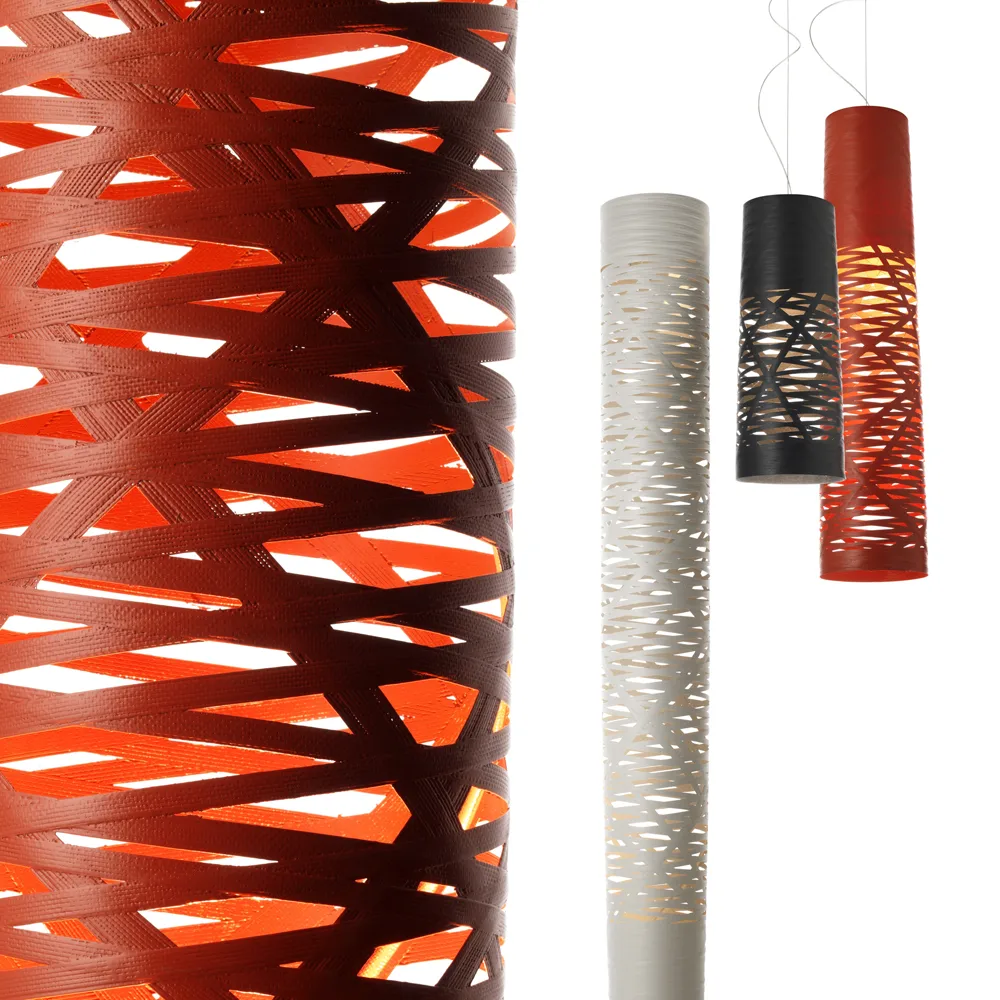 Tress piccola pendel, vit Foscarini