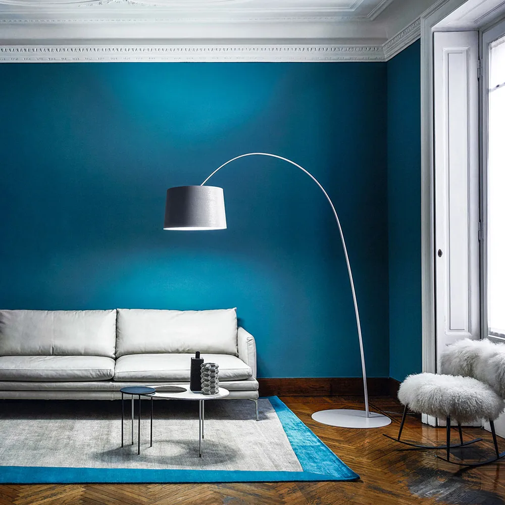 Twiggy LED golvlampa, grafit Foscarini