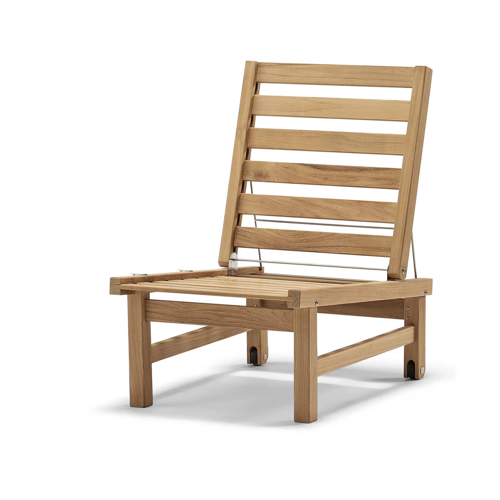 10 fåtölj, Teak Fri Form