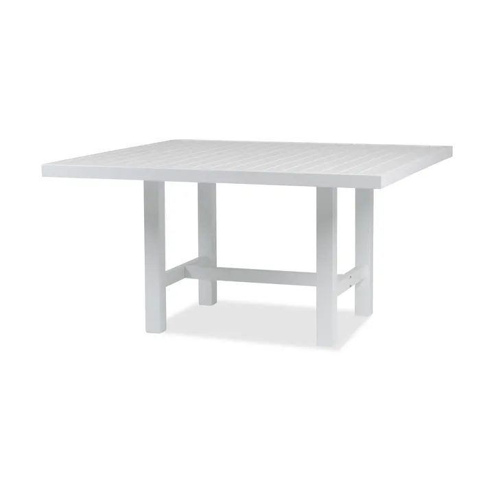 65 bord - White, 124x133x66 cm - Fri Form