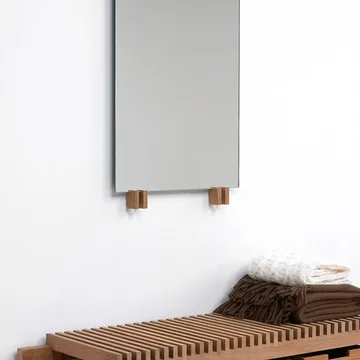 Cutter spegel - Teak - Fritz Hansen