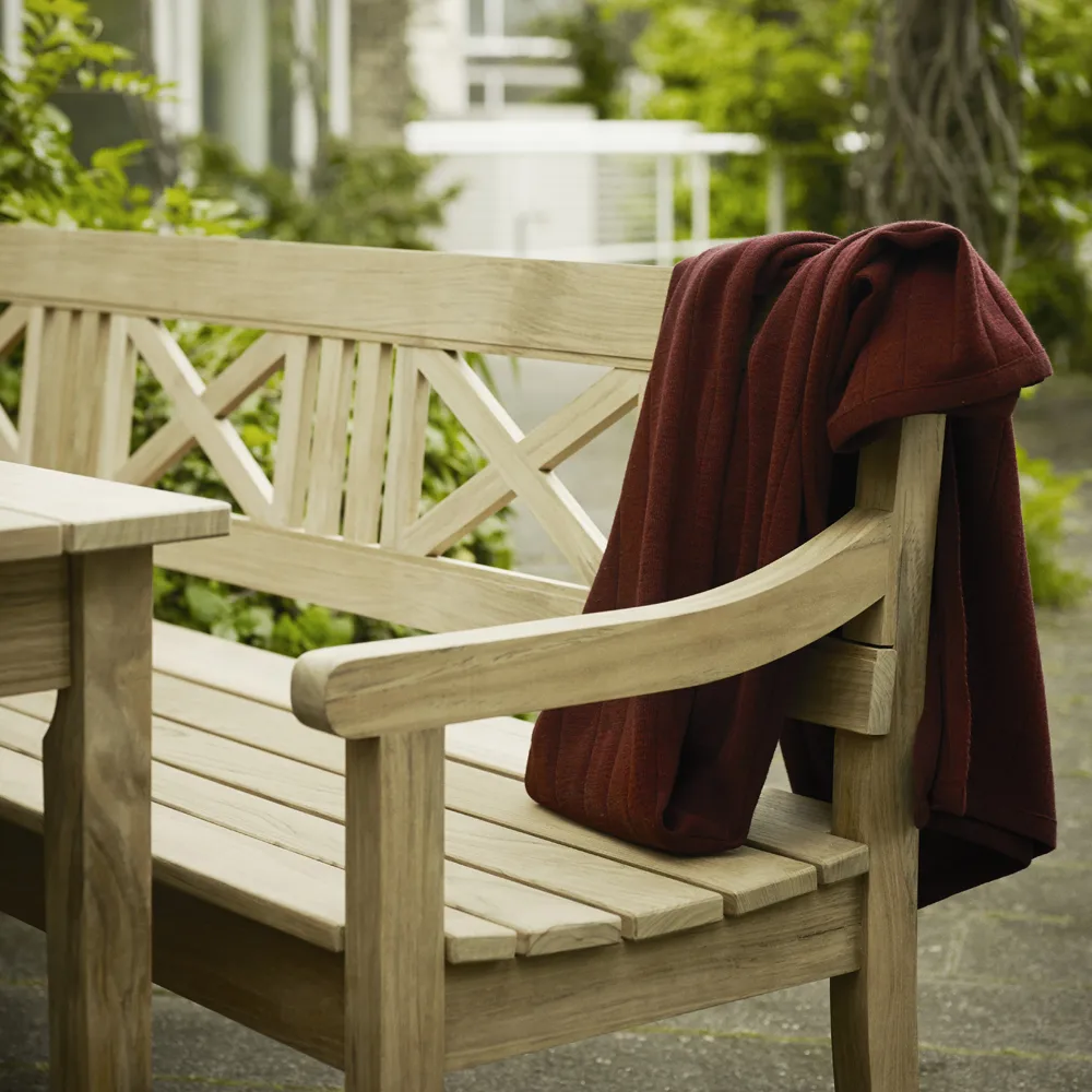 Drachmann soffa, teak, 200 Fritz Hansen