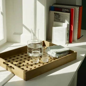 Fionia bricka 36x52 cm - Teak - Fritz Hansen