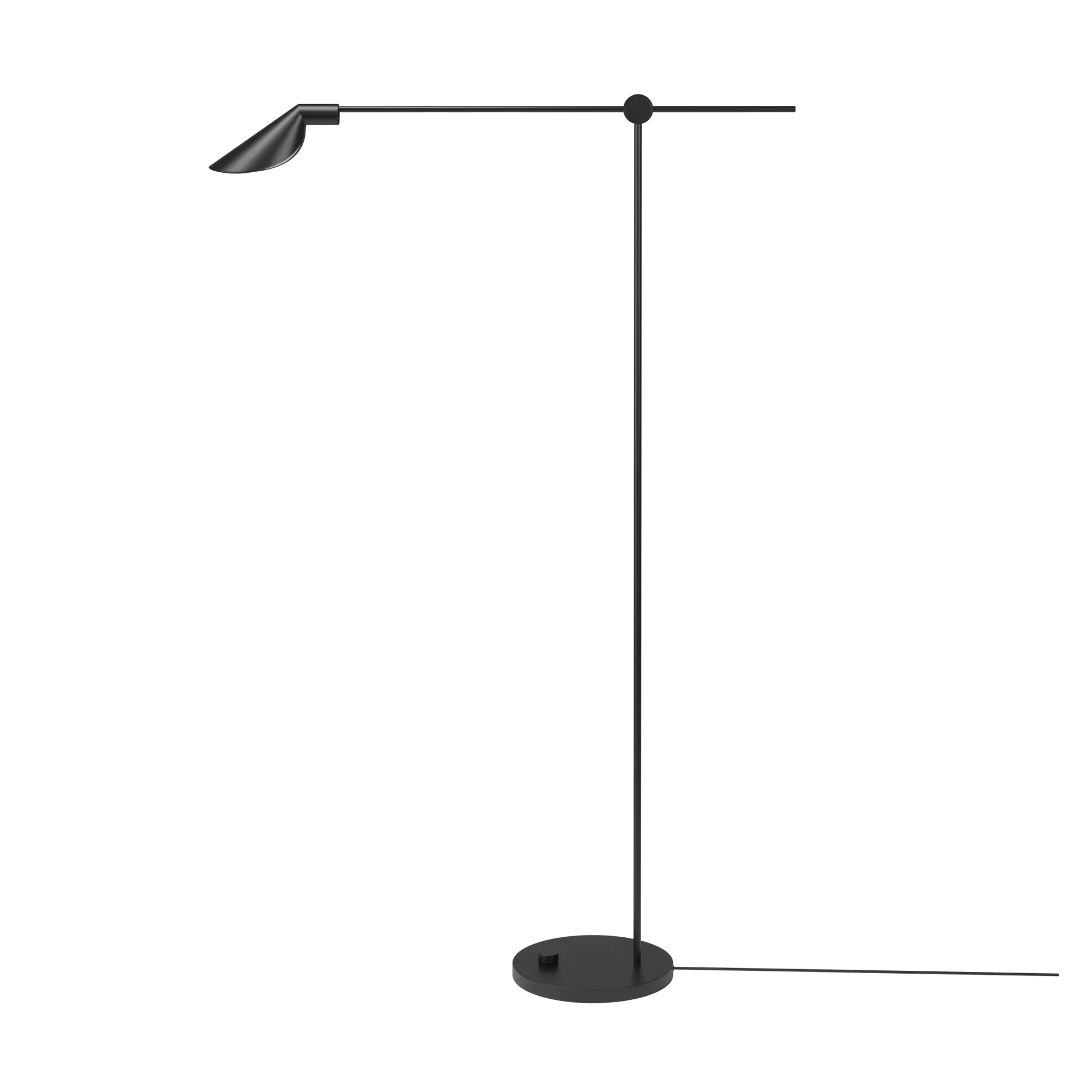 MS011 golvlampa, Black Fritz Hansen