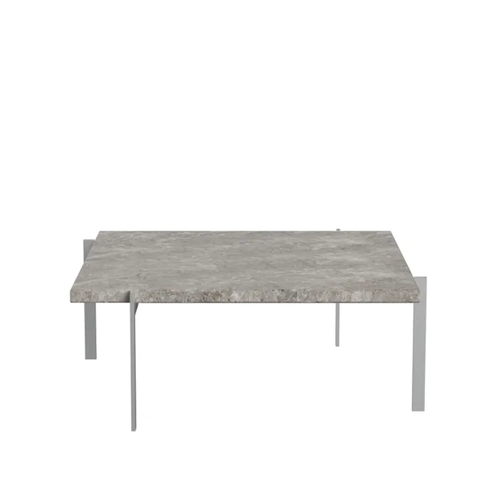 PK61 soffbord - Matte grey brown marble  - Fritz Hansen