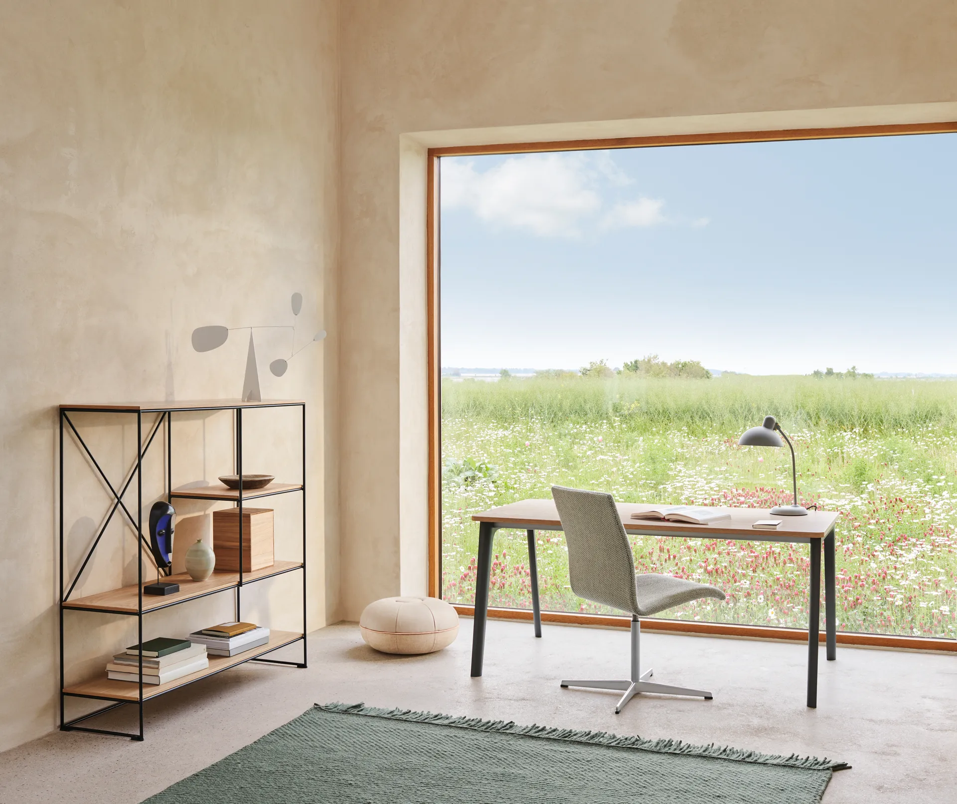 Pouf sittpuff small, Light grey Fritz Hansen