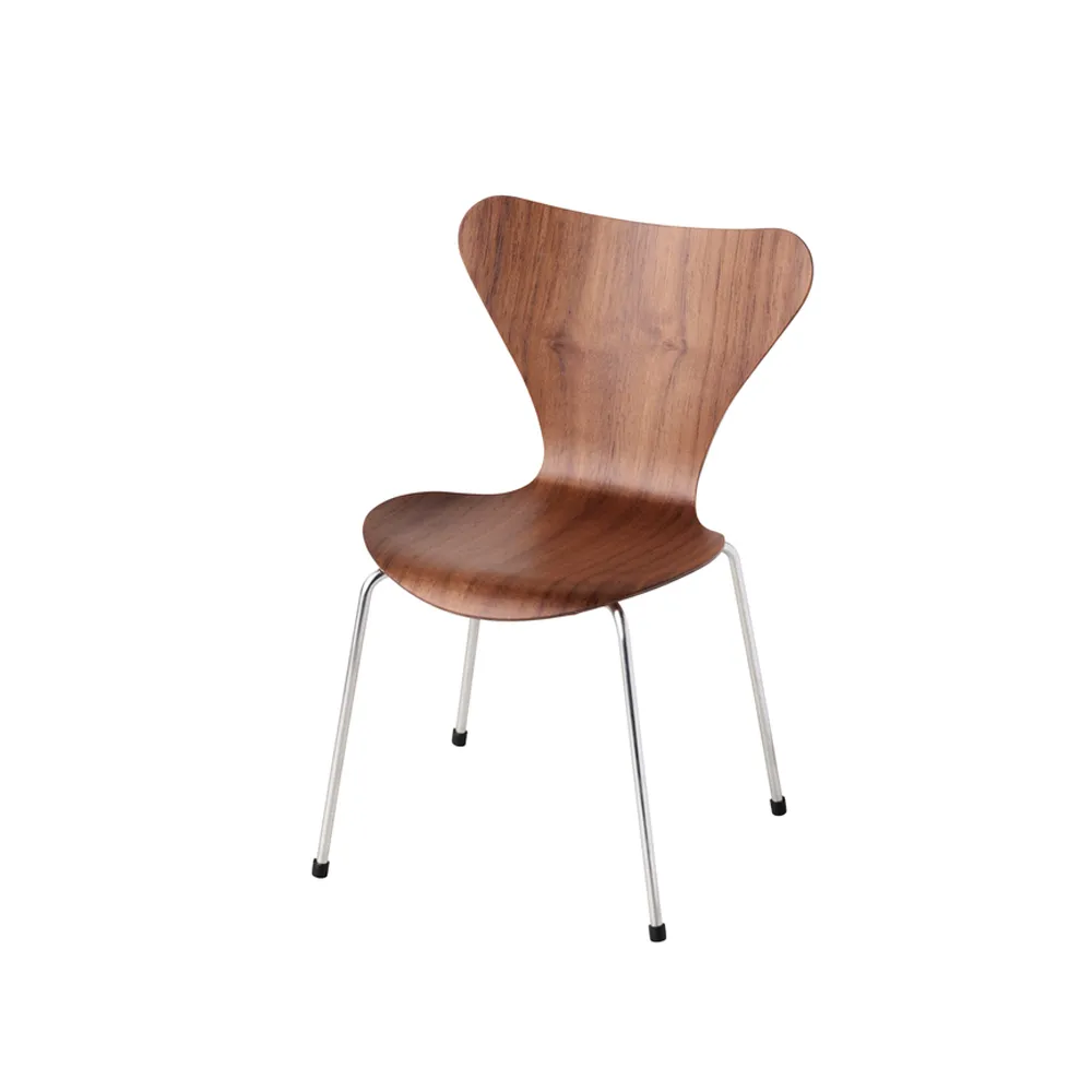 Series 7 stol miniatyr, Walnut Fritz Hansen