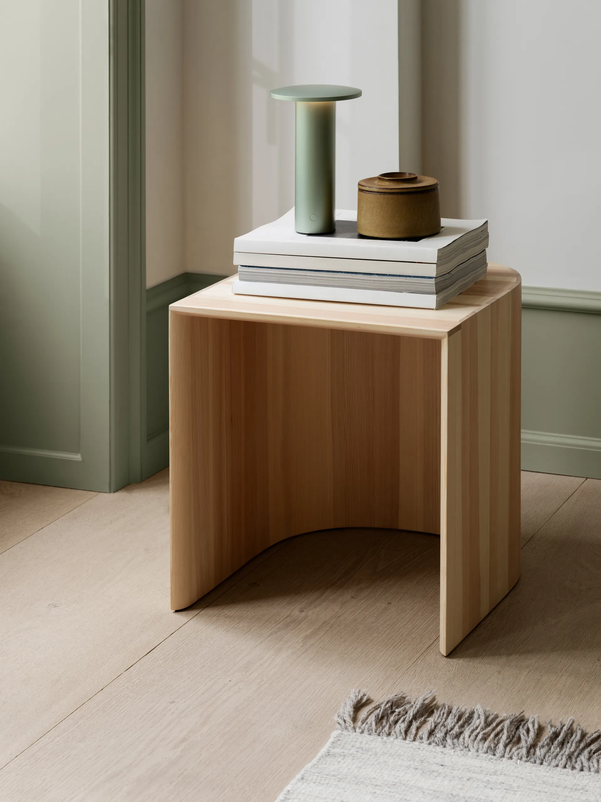 Solae bordslampa 22 cm, Light green Fritz Hansen