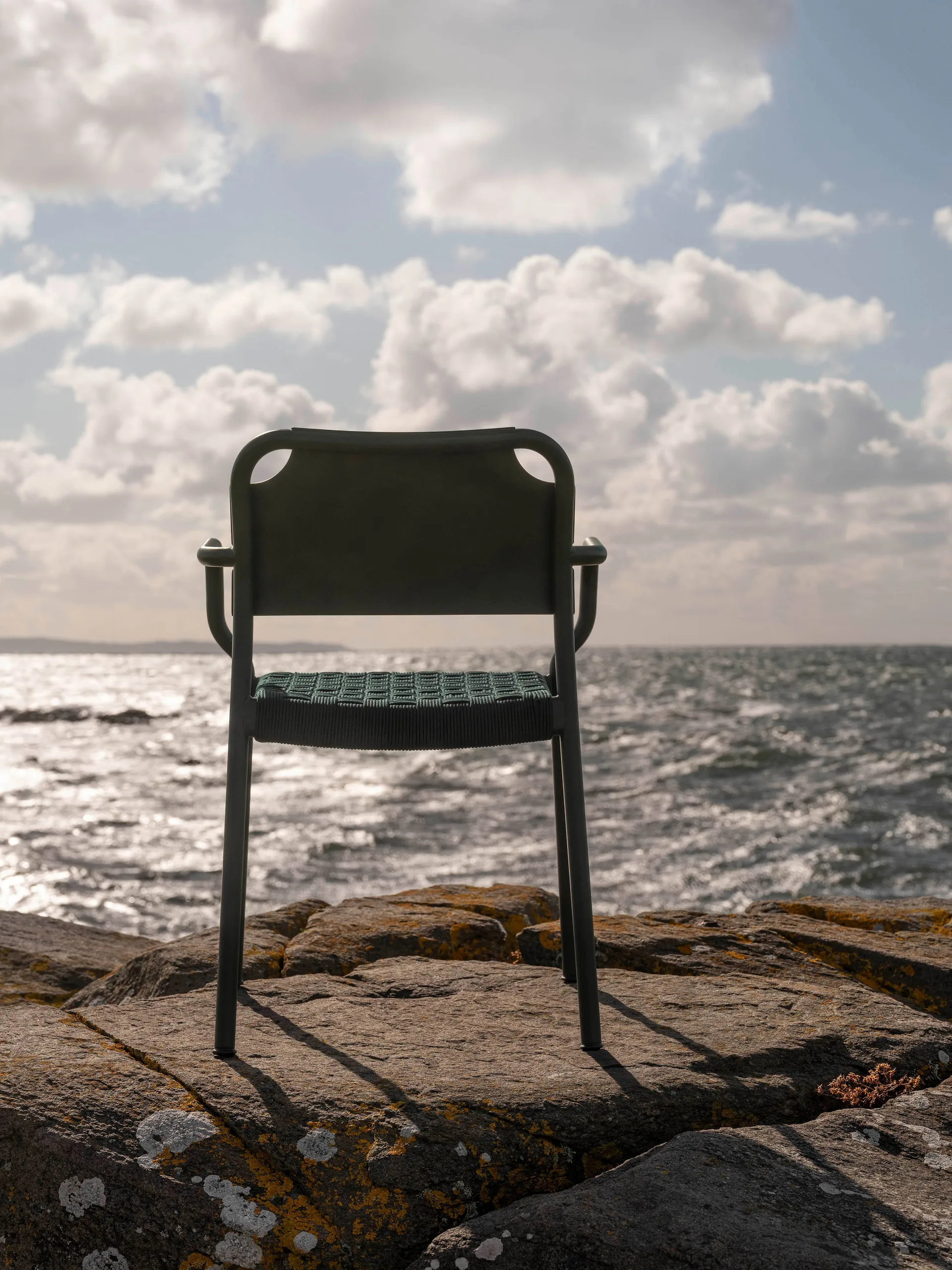 Vind karmstol, Hunter green Fritz Hansen