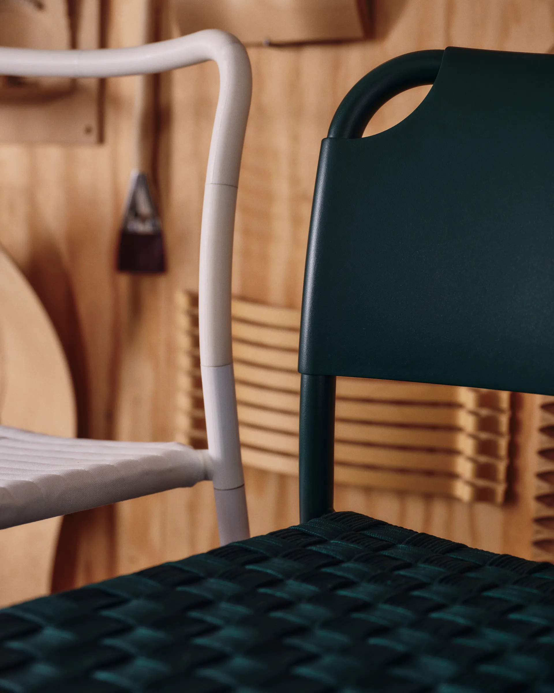Vind stol, Hunter green (green) Fritz Hansen