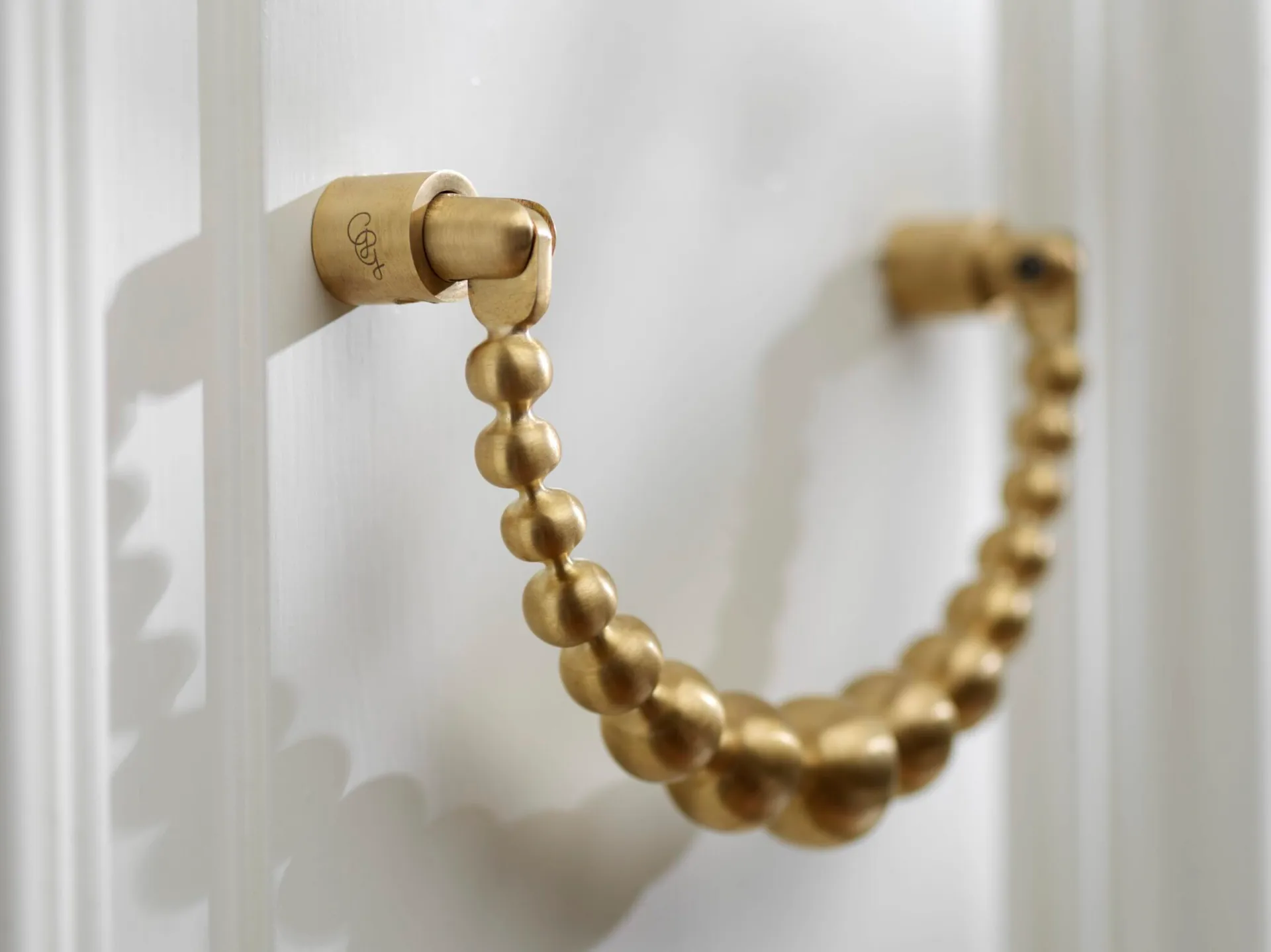 Garden Glory dörrknackare, Brushed brass Garden Glory