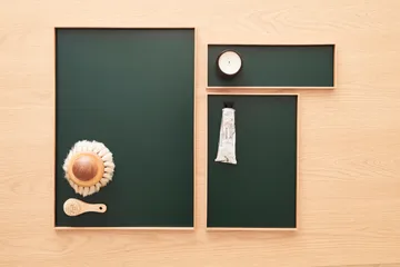 Frame bricka small 11x32,4 cm - Ek-grön - Gejst