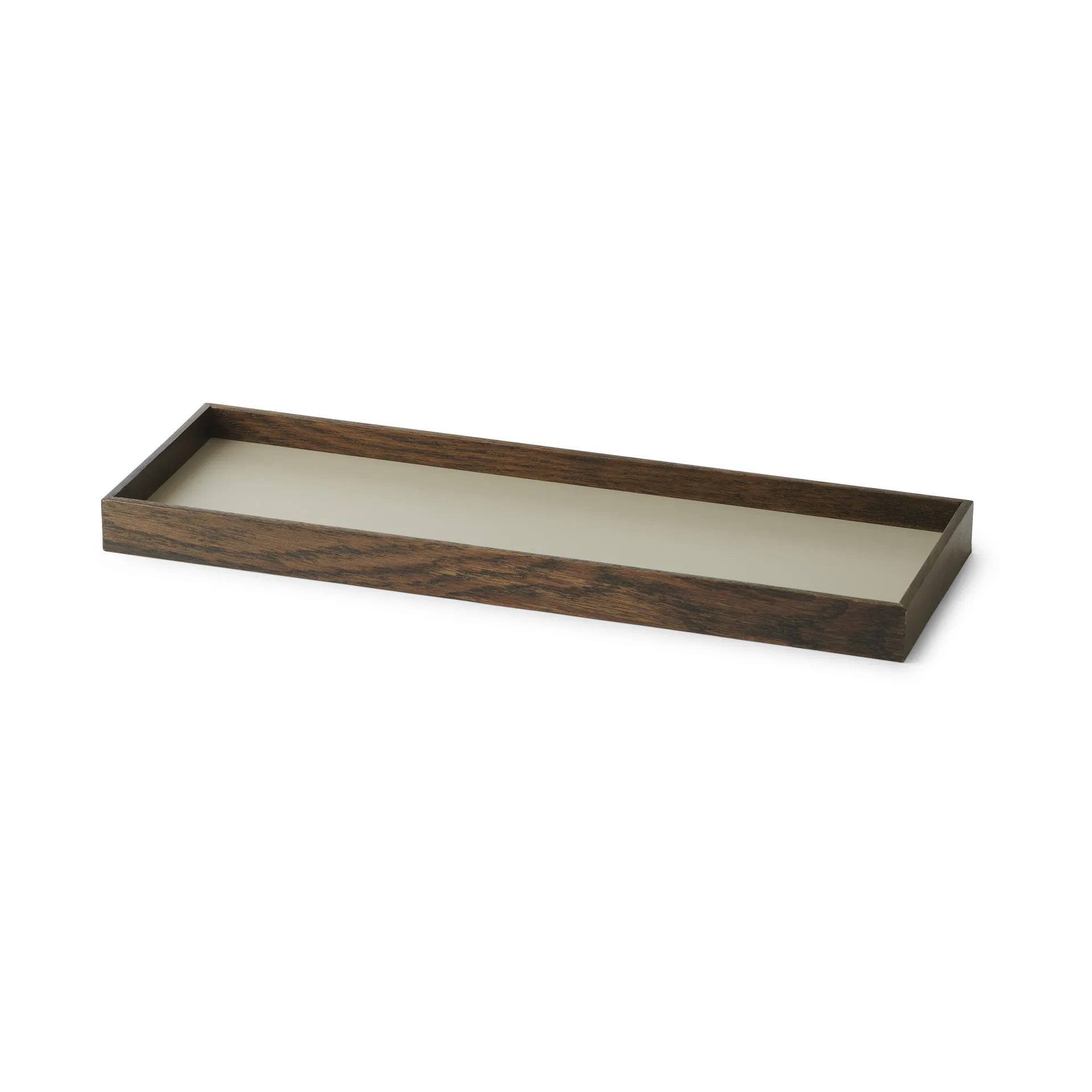 Frame bricka small 11x32,4 cm, Rökt ek-grå Gejst