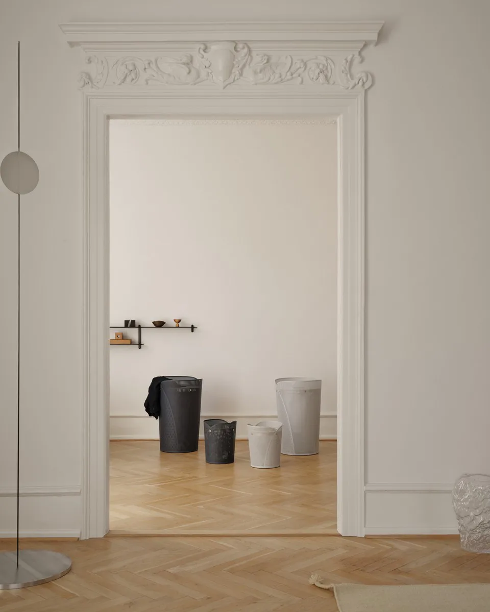 Oya tvättkorg 75 L, Warm grey Gejst