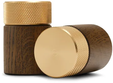 Sina salt-och pepparkvarn 6 cm - Mörk ask-mässing - Gejst