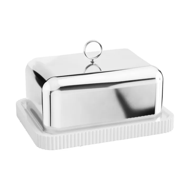 Bernadotte smörask 11,2x14,7 cm - Rostfritt stål - Georg Jensen