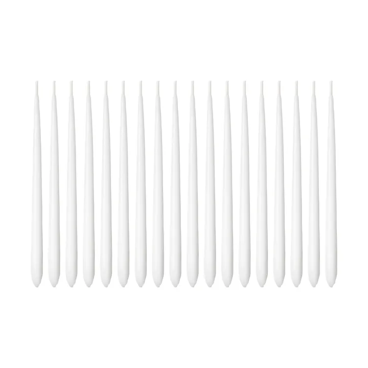 Cobra Hanukkah ljus 18-pack - Vit - Georg Jensen