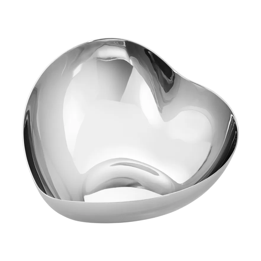 Heart skål, Silver, liten Georg Jensen