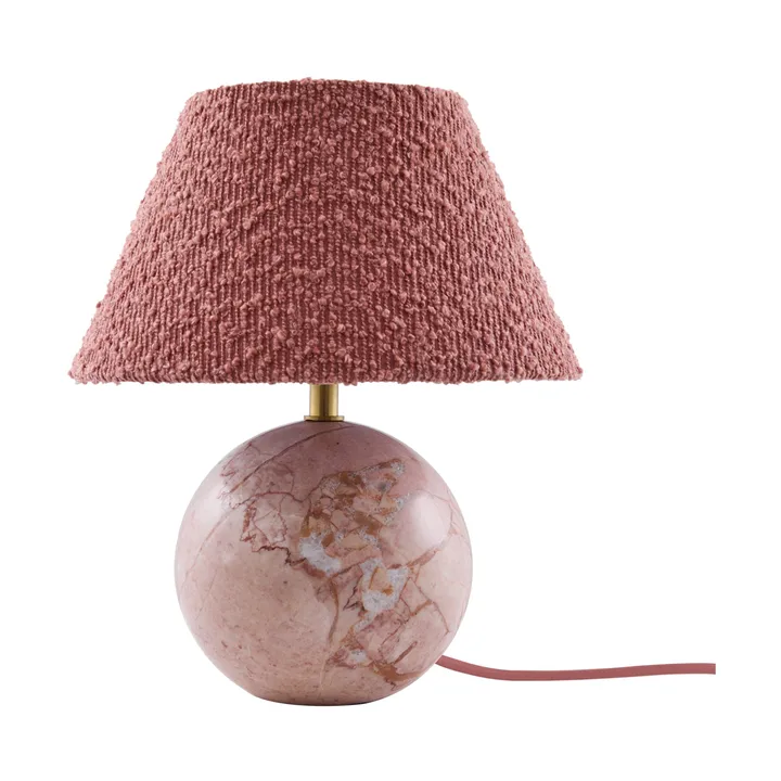Castello 24 bordslampa - Dimrosa marmor - Globen Lighting