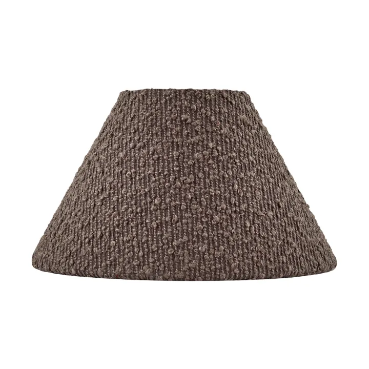 Iris 20 lampskärm - Bouclé mocha - Globen Lighting
