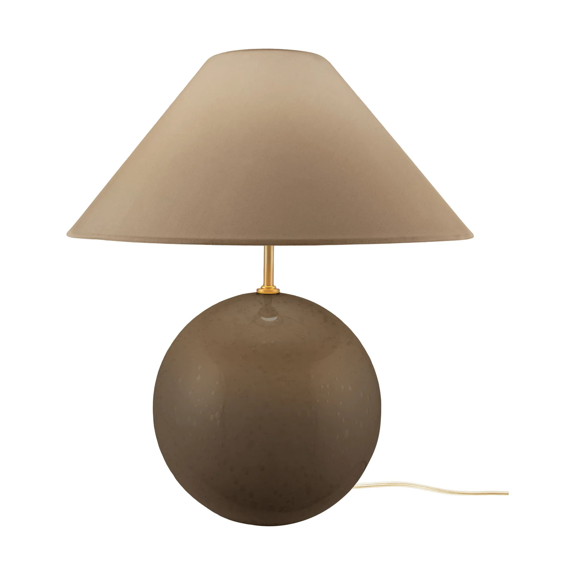 Iris 45 bordslampa, Mocha Globen Lighting