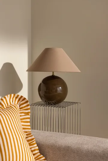 Iris 45 bordslampa - Mocha - Globen Lighting