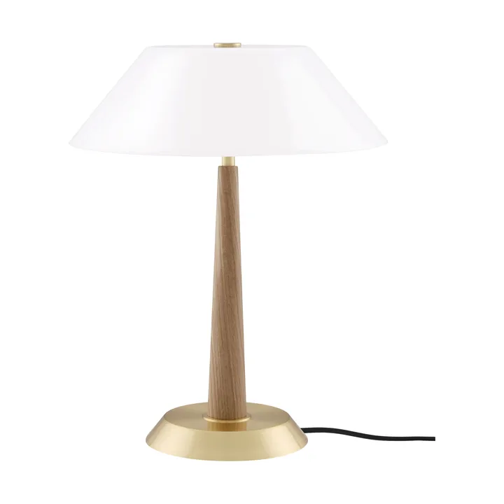 Ligna bordslampa - Ek-råmässing, Ø29x39,2 cm - Globen Lighting