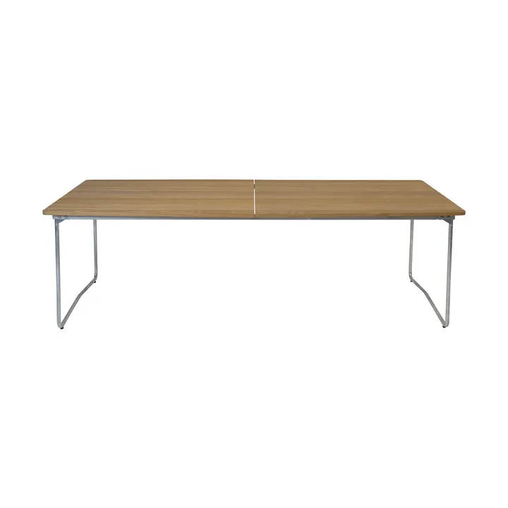 B31 matbord - 230x92 cm, Oljad ek-varmförzinkad stativ - Grythyttan Stålmöbler