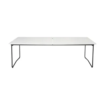 B31 matbord - 230x92 cm, Vitlackerad ek-svart - Grythyttan Stålmöbler