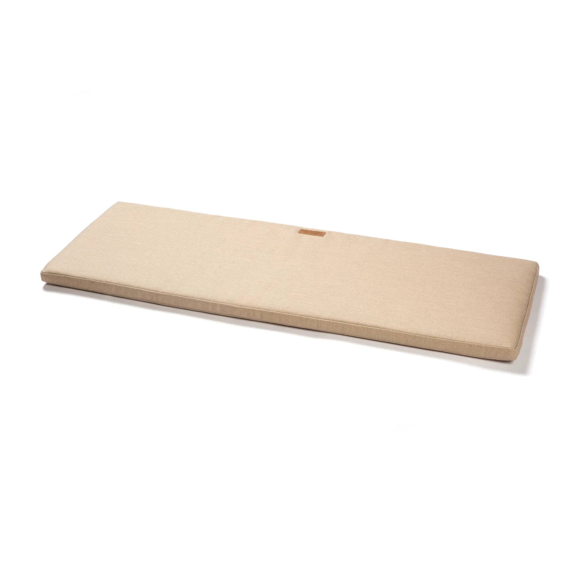 Bänk 8 dyna, Sunbrella beige Grythyttan Stålmöbler