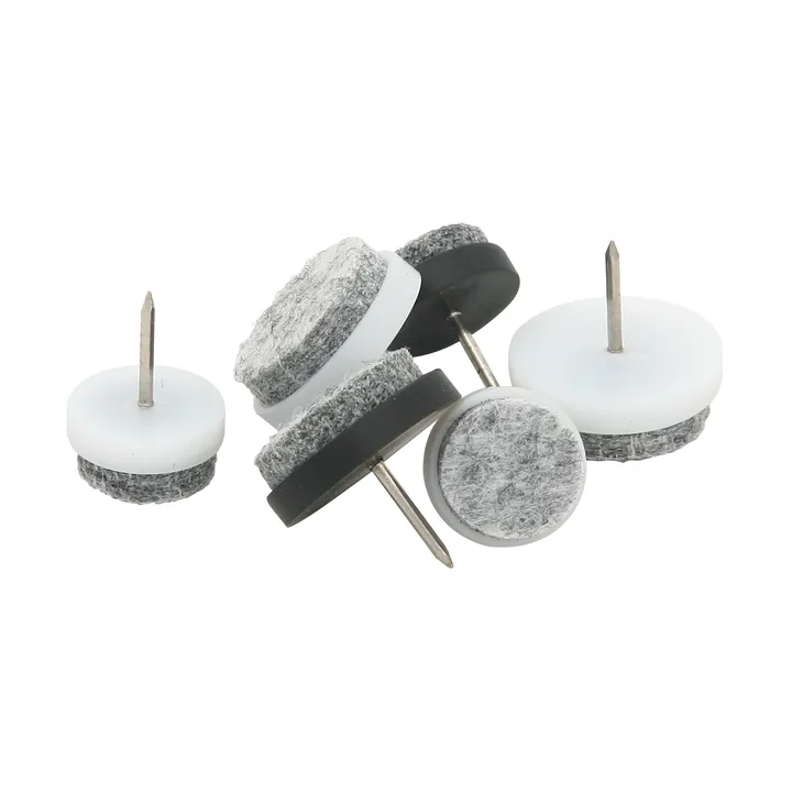 Guardian möbeltass med spik Ø20 mm 8-pack - Svart - Guardian