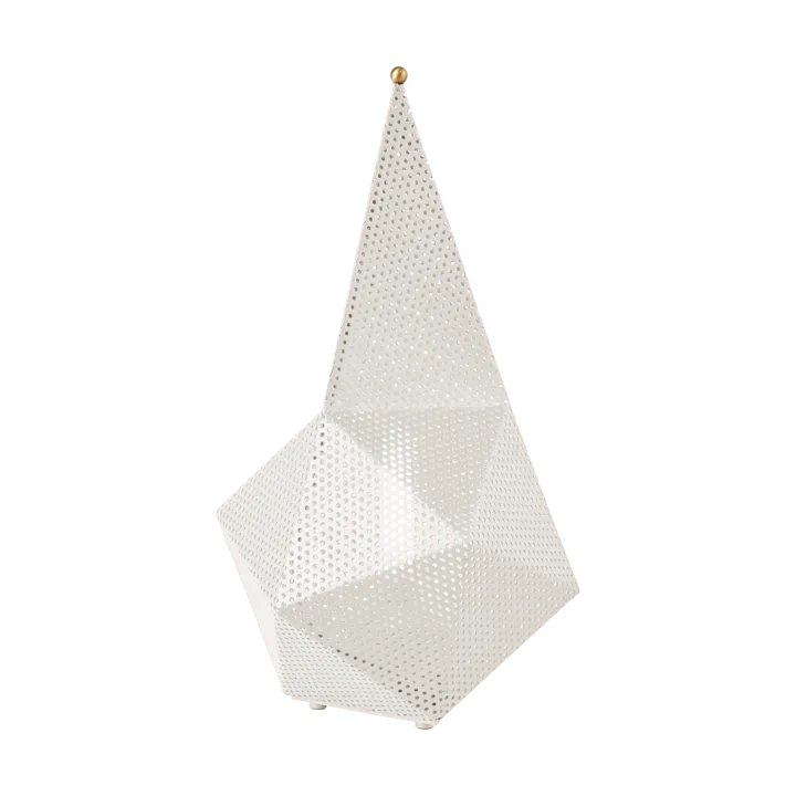 Bagdad portabel lampa - Cream white semi matt - GUBI