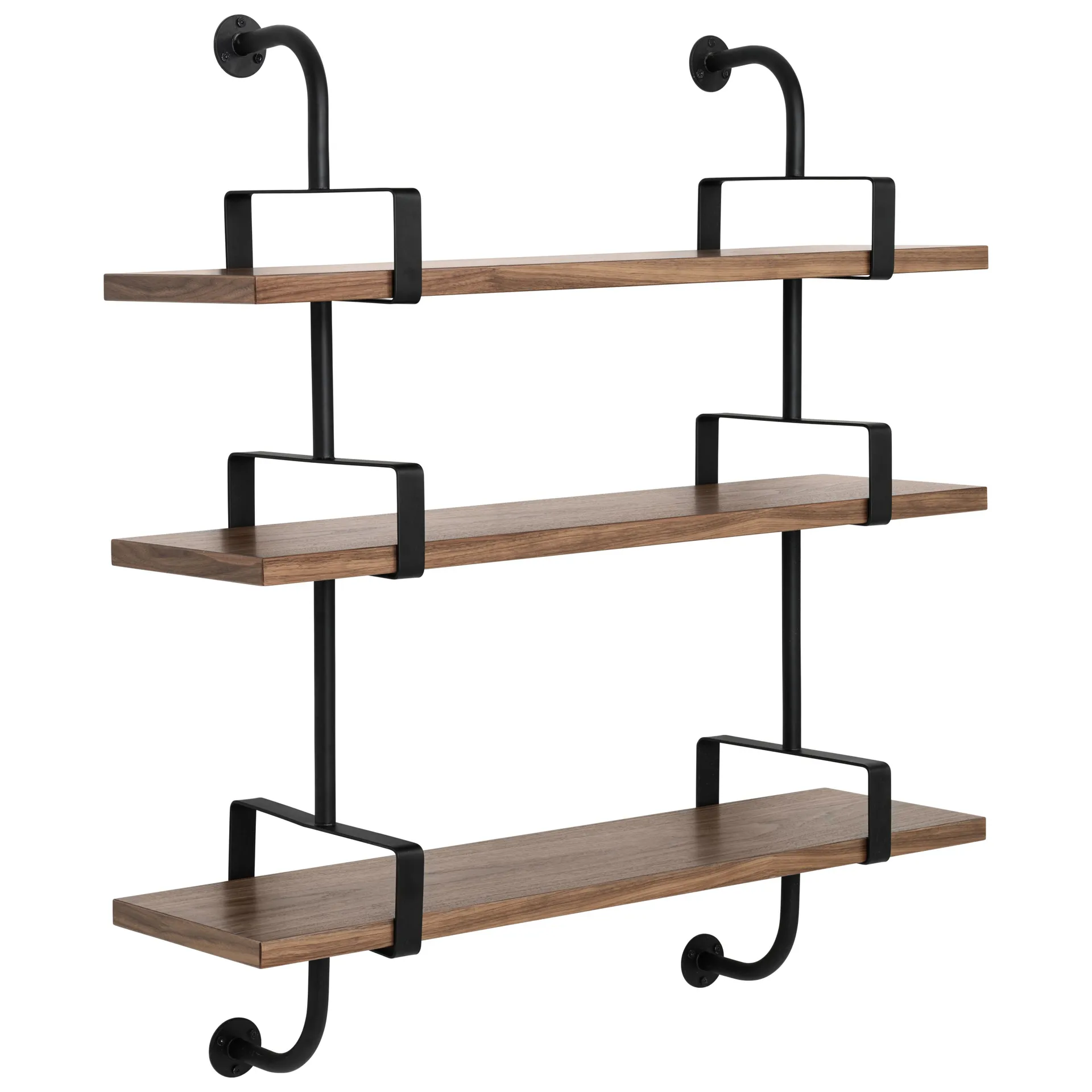 Démon hylla 3 hyllplan 95 cm, Walnut GUBI