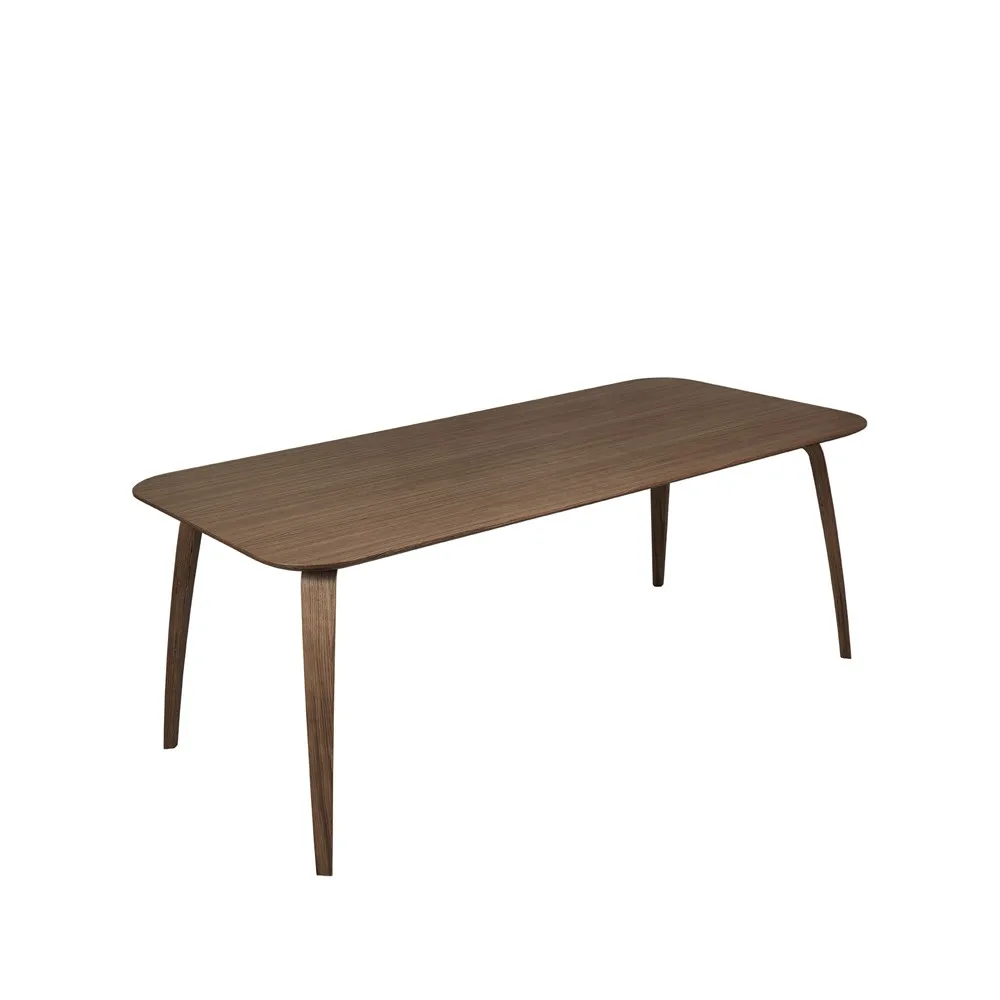 Gubi rektangulärt matbord, walnut GUBI