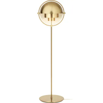 Multi-Lite golvlampa - Mässing-mässing - GUBI