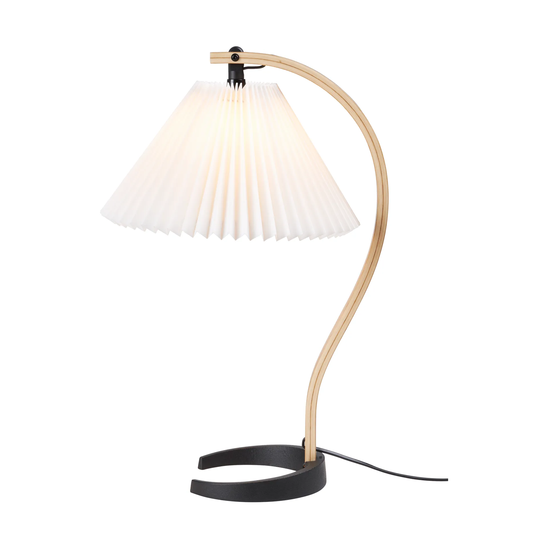 Timberline bordslampa, Oak-birch-white GUBI