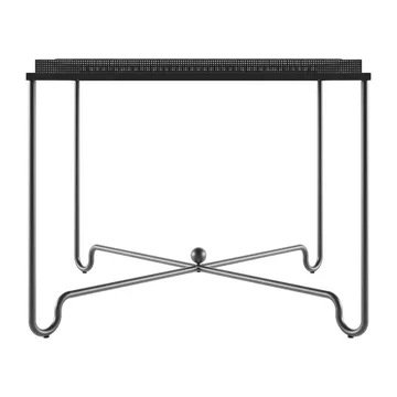 Tropique bord 90x90x75 cm - Classic black - GUBI