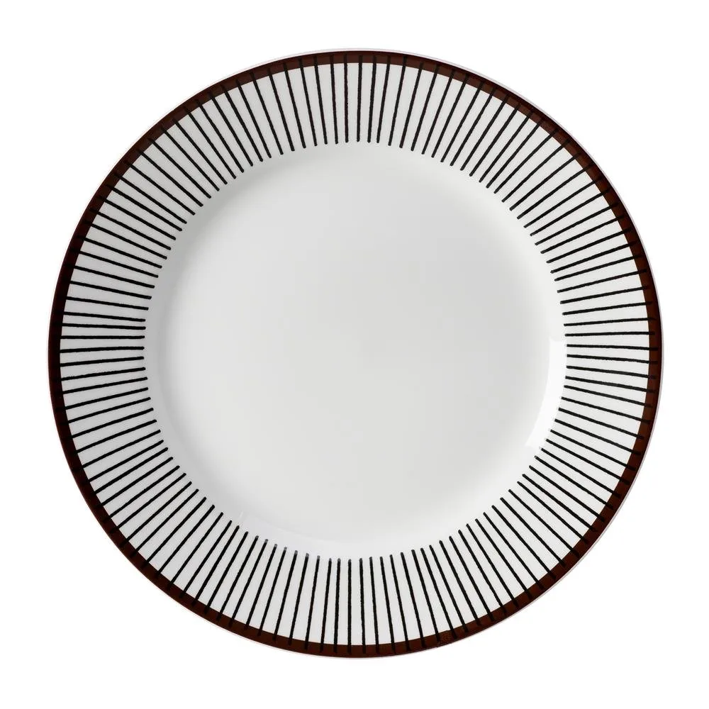 Ribb tallrik, Ø 28 cm Gustavsbergs Porslinsfabrik