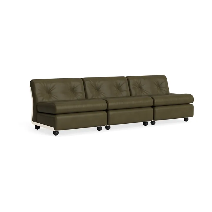 Amanta soffmodul - Cream beige-sense forest, 3-sits - HAY