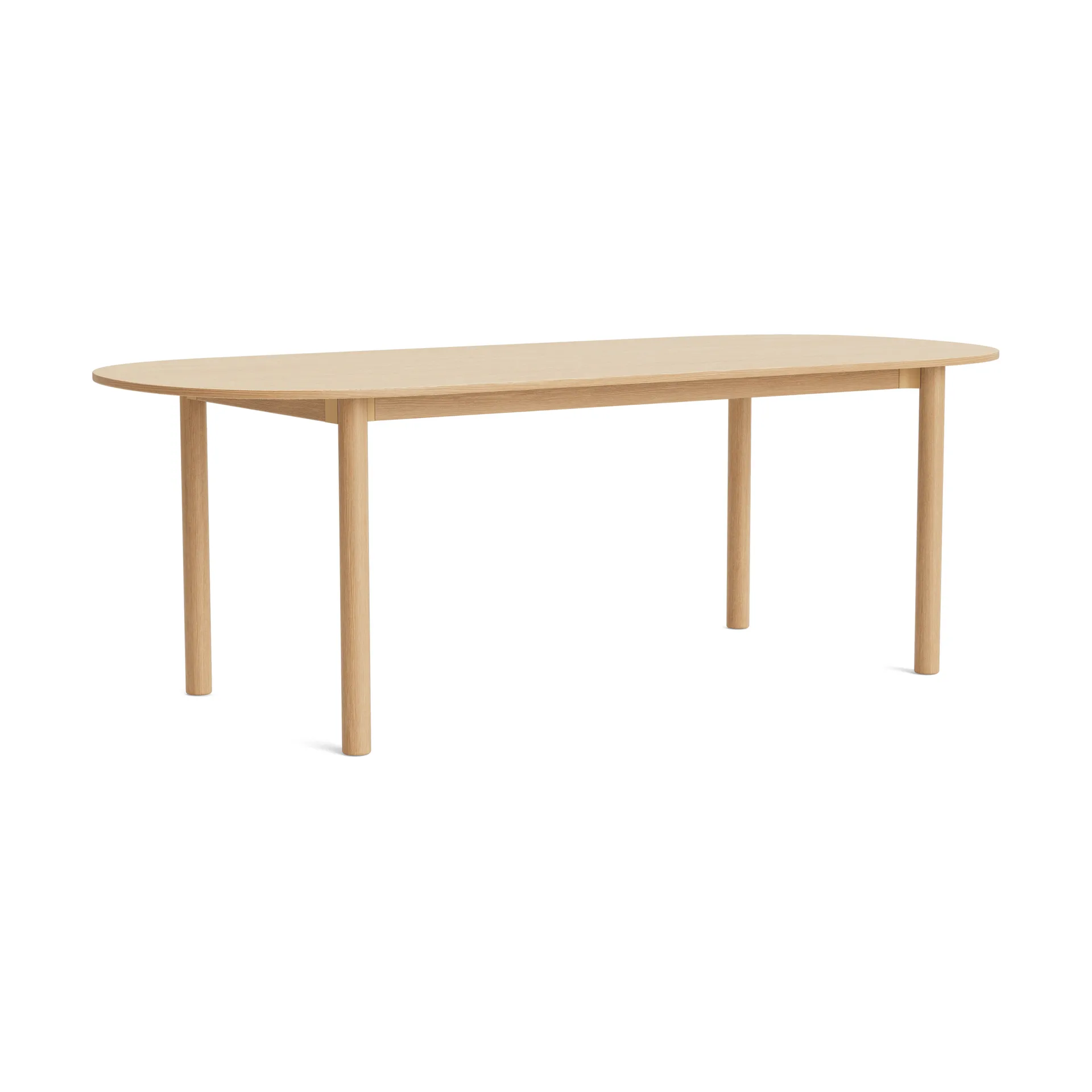 Annex Oblong matbord, Lackerad ek, 220x95 cm HAY