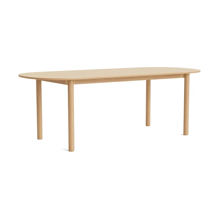 Annex Oblong matbord - Lackerad ek, 220x95 cm - HAY