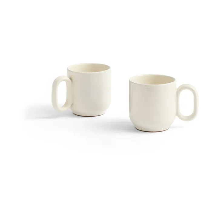 Barro mugg 2-pack - Off-white - HAY