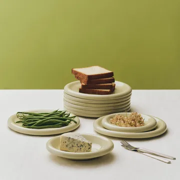 Barro tallrik - Pistachio, Ø18 cm 2-pack - HAY