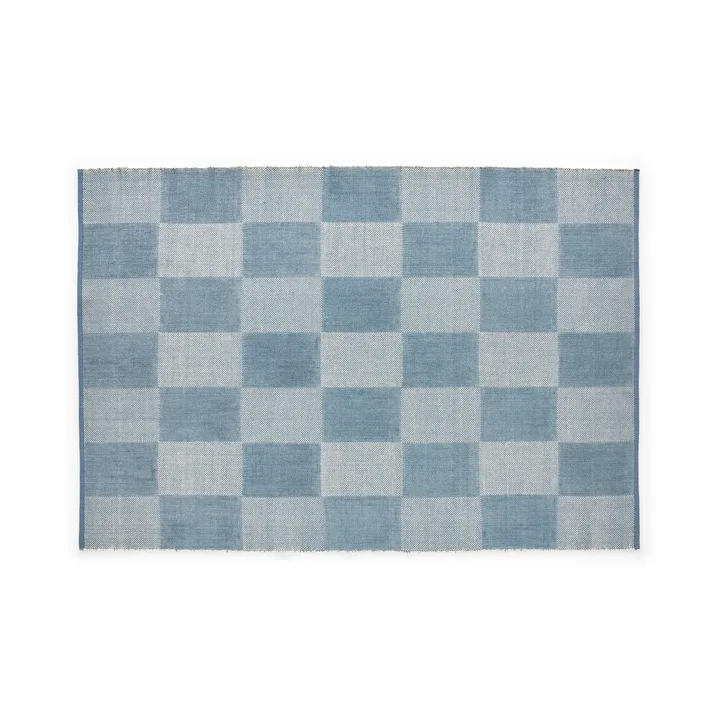 Check matta S - Light blue 140x200 cm - HAY